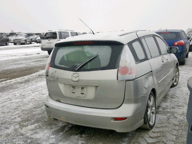 JM1CR29L960130024 - 2006 MAZDA 5 GRAY photo 4