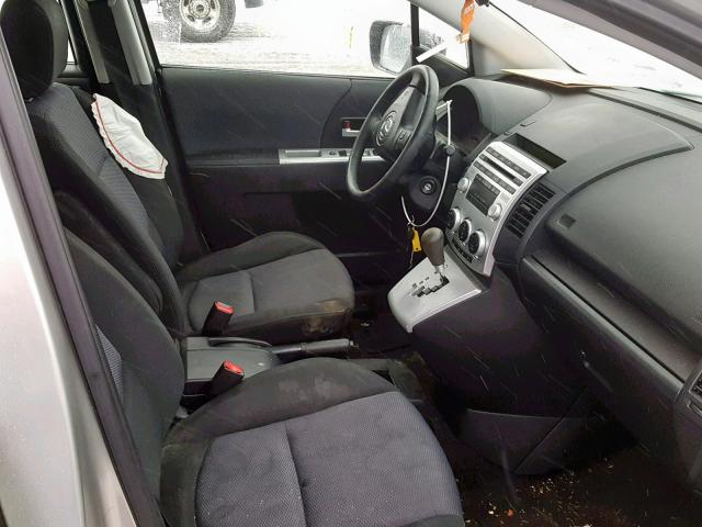 JM1CR29L960130024 - 2006 MAZDA 5 GRAY photo 5