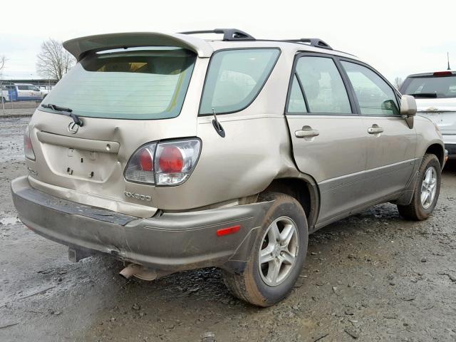 JTJHF10U410231721 - 2001 LEXUS RX 300 GOLD photo 4