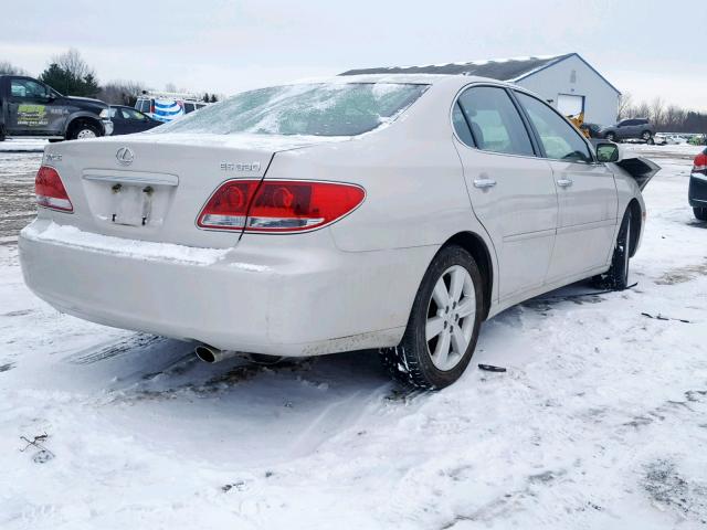 JTHBA30G465151972 - 2006 LEXUS ES 330 CREAM photo 4