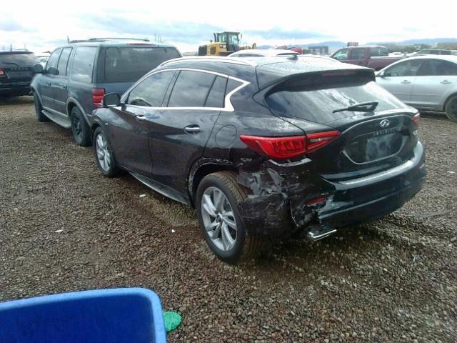 SJKCH5CP6HA017951 - 2017 INFINITI QX30 BASE BLACK photo 3