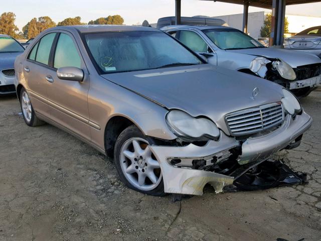 WDBRF61J73E011664 - 2003 MERCEDES-BENZ C 240 SILVER photo 1