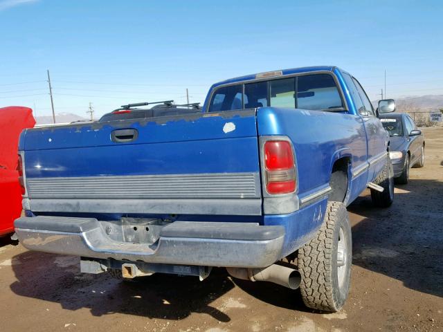 3B7KF23C9SM170432 - 1995 DODGE RAM 2500 BLUE photo 4