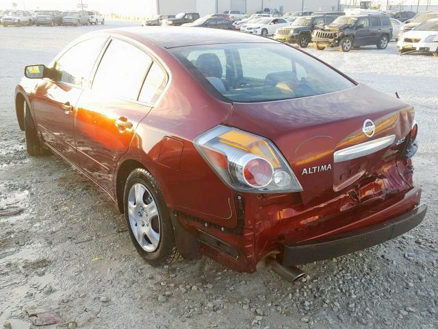 1N4AL2AP5AN498533 - 2010 NISSAN ALTIMA BAS BURGUNDY photo 3