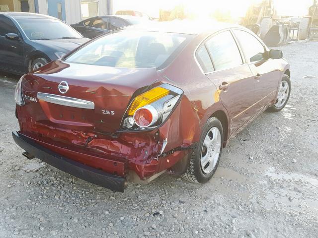 1N4AL2AP5AN498533 - 2010 NISSAN ALTIMA BAS BURGUNDY photo 4