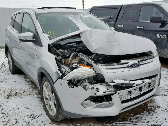 1FMCU9H95DUC79271 - 2013 FORD ESCAPE SEL SILVER photo 1