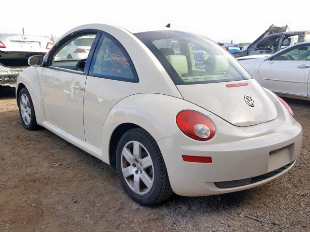 3VWPW31C57M510971 - 2007 VOLKSWAGEN NEW BEETLE 奶油色 照片 3