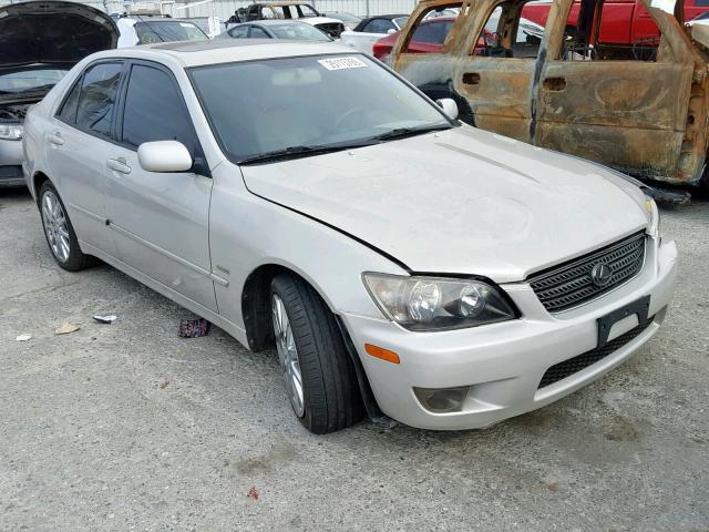 JTHBD192340092488 - 2004 LEXUS IS 300 CREAM photo 1