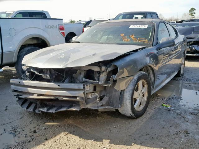 2G2WP552X81105937 - 2008 PONTIAC GRAND PRIX GRAY photo 2