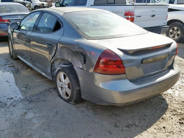 2G2WP552X81105937 - 2008 PONTIAC GRAND PRIX GRAY photo 3