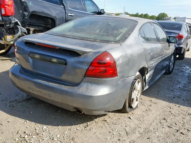 2G2WP552X81105937 - 2008 PONTIAC GRAND PRIX GRAY photo 4