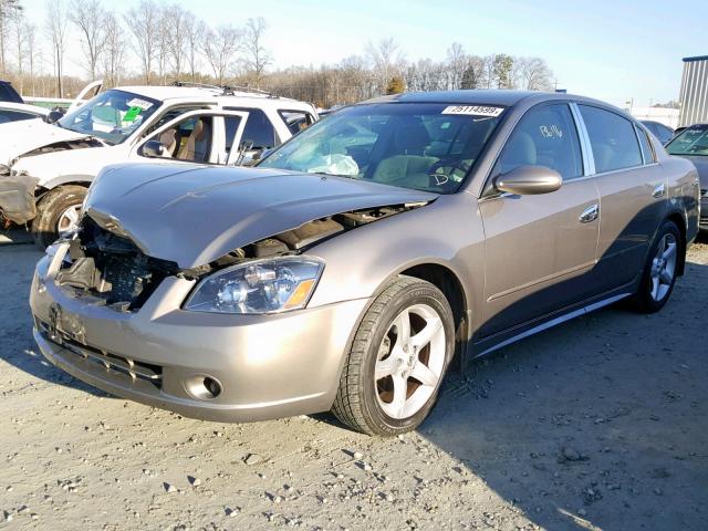 1N4BL11D35C226293 - 2005 NISSAN ALTIMA SE BROWN photo 2