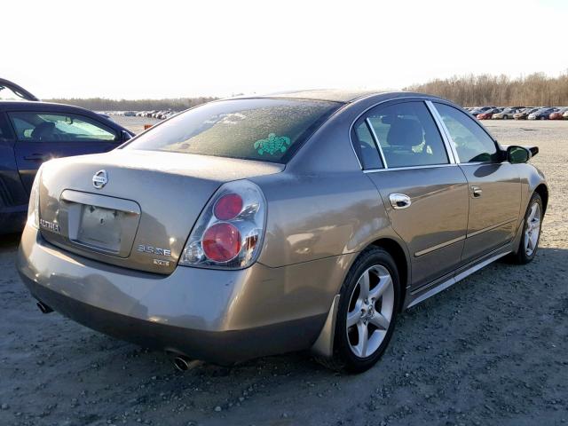 1N4BL11D35C226293 - 2005 NISSAN ALTIMA SE BROWN photo 4