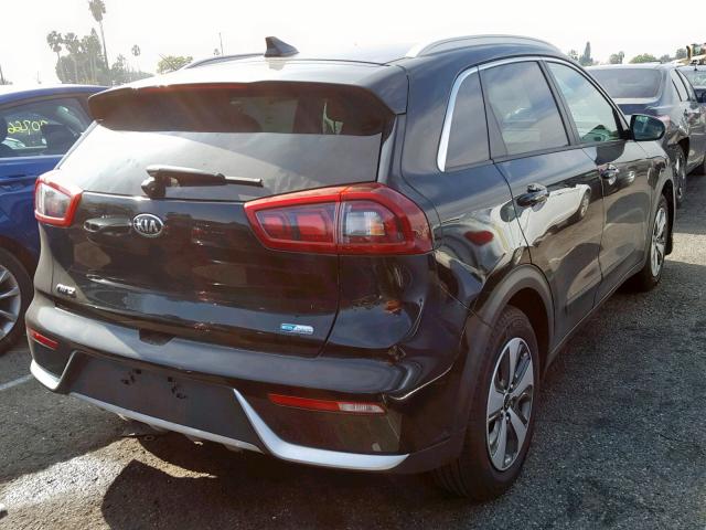 KNDCB3LC1J5156714 - 2018 KIA NIRO FE BLACK photo 4