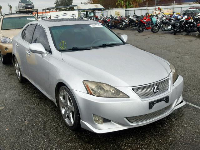 JTHBK262X82063130 - 2008 LEXUS IS 250 SILVER photo 1