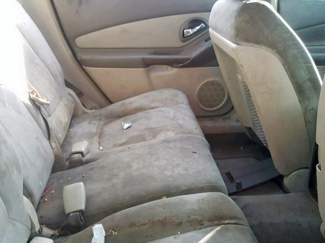 1G1ZT64835F238245 - 2005 CHEVROLET MALIBU MAX 金色 照片 6