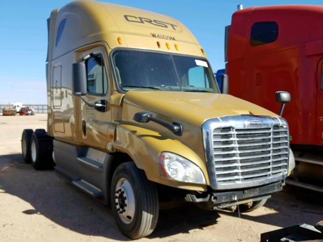 3AKJGLDRXESFL2095 - 2014 FREIGHTLINER CASCADIA 1 GOLD photo 1