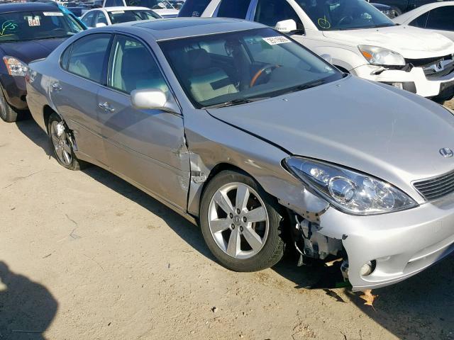 JTHBA30G355079418 - 2005 LEXUS ES 330 SILVER photo 9