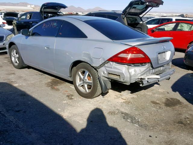 1HGCM72765A011611 - 2005 HONDA ACCORD EX SILVER photo 3