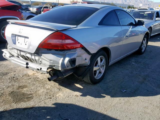 1HGCM72765A011611 - 2005 HONDA ACCORD EX SILVER photo 4