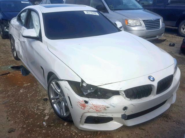 WBA3R5C5XEK186744 - 2014 BMW 435 XI WHITE photo 1