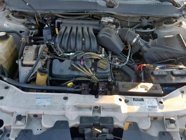 1FAFP552X2A231407 - 2002 FORD TAURUS SES SILVER photo 7