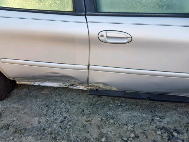 1FAFP552X2A231407 - 2002 FORD TAURUS SES SILVER photo 9