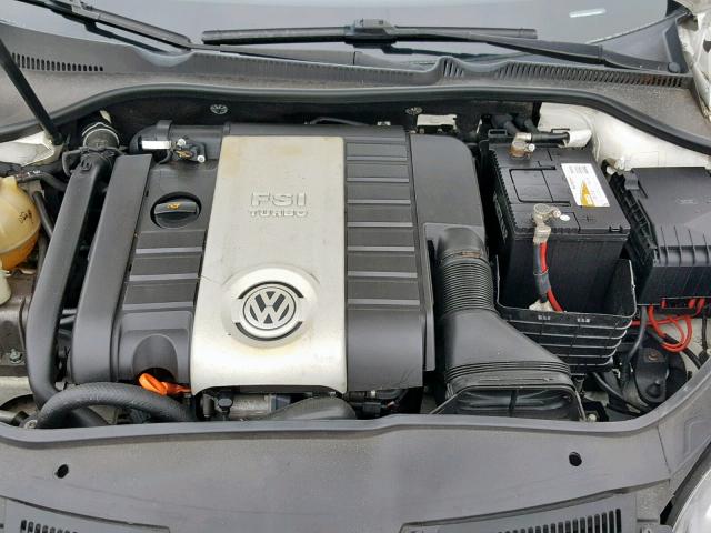 WVWFV71KX6W130555 - 2006 VOLKSWAGEN NEW GTI WHITE photo 7