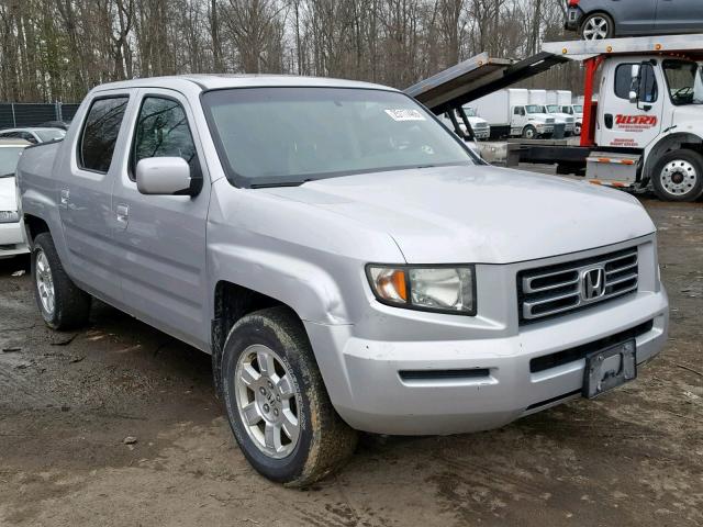 2HJYK16588H539071 - 2008 HONDA RIDGELINE SILVER photo 1