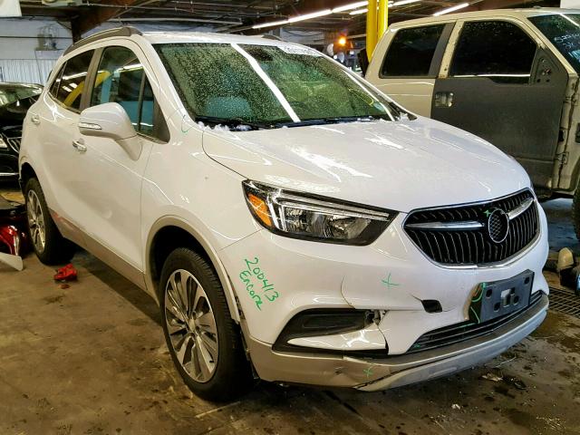 KL4CJESB7HB124900 - 2017 BUICK ENCORE PRE WHITE photo 1