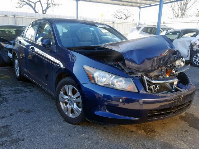 1HGCP2F44AA194639 - 2010 HONDA ACCORD LXP BLUE photo 1