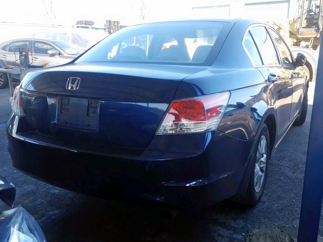 1HGCP2F44AA194639 - 2010 HONDA ACCORD LXP BLUE photo 4