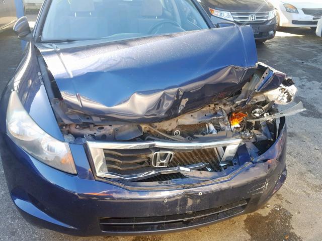 1HGCP2F44AA194639 - 2010 HONDA ACCORD LXP BLUE photo 7