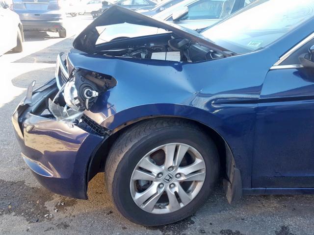 1HGCP2F44AA194639 - 2010 HONDA ACCORD LXP BLUE photo 9