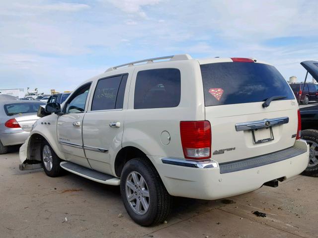 1A8HX58248F114344 - 2008 CHRYSLER ASPEN LIMI WHITE photo 3