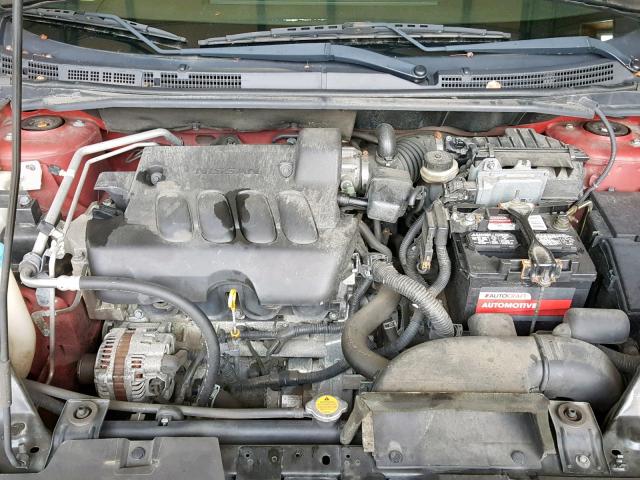 3N1AB6AP7AL692908 - 2010 NISSAN SENTRA 2.0 RED photo 7