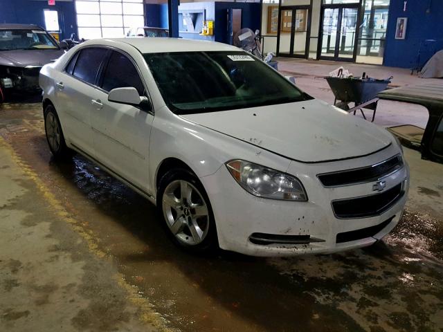 1G1ZC5EB2AF259179 - 2010 CHEVROLET MALIBU 1LT WHITE photo 1