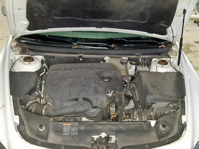 1G1ZC5EB2AF259179 - 2010 CHEVROLET MALIBU 1LT WHITE photo 7