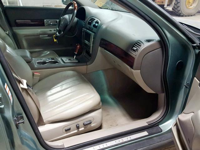 1LNHM87A74Y657904 - 2004 LINCOLN LS أخضر صورة 5