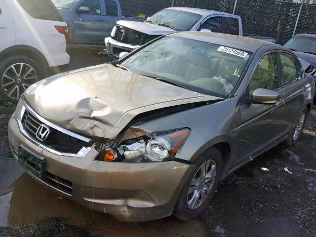 1HGCP26499A048135 - 2009 HONDA ACCORD LXP GOLD photo 2