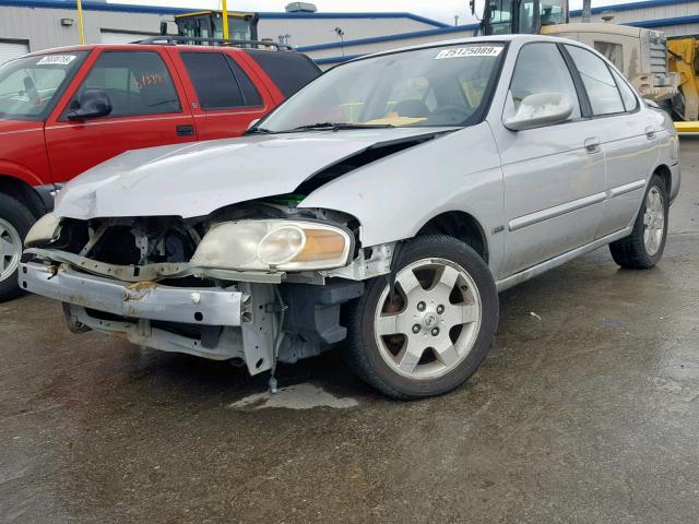 3N1CB51D46L555831 - 2006 NISSAN SENTRA 1.8 SILVER photo 2