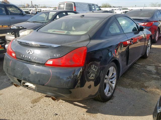 JNKCV64E68M130066 - 2008 INFINITI G37 BASE BLACK photo 4