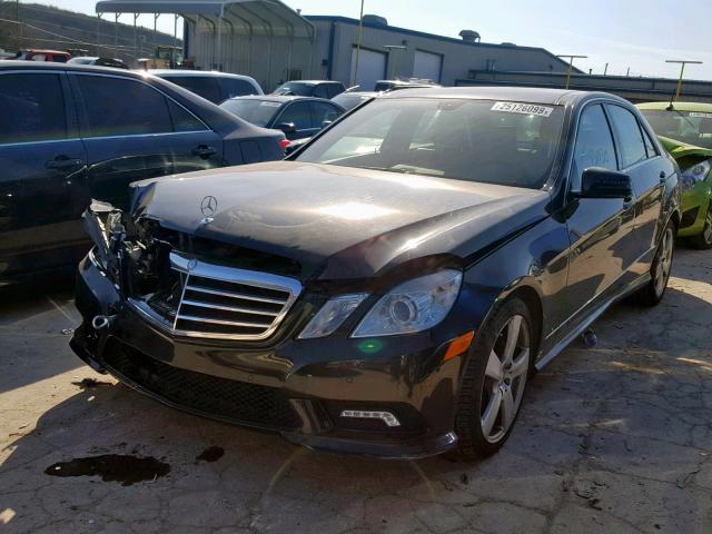 WDDHF5GB2BA302737 - 2011 MERCEDES-BENZ E 350 BLACK photo 2