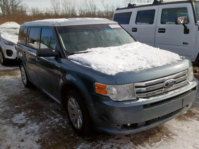 2FMGK5BC1ABA14336 - 2010 FORD FLEX SE BLUE photo 1