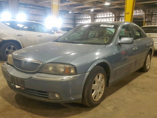 1LNHM86S43Y668688 - 2003 LINCOLN LS SILVER photo 2