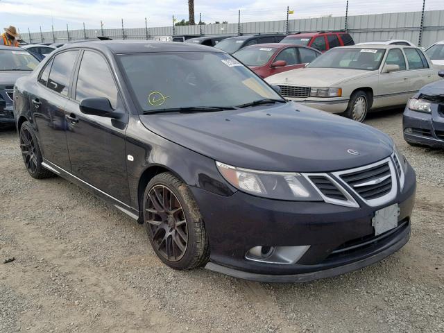 YS3FB49Y981005393 - 2008 SAAB 9-3 2.0T BLACK photo 1