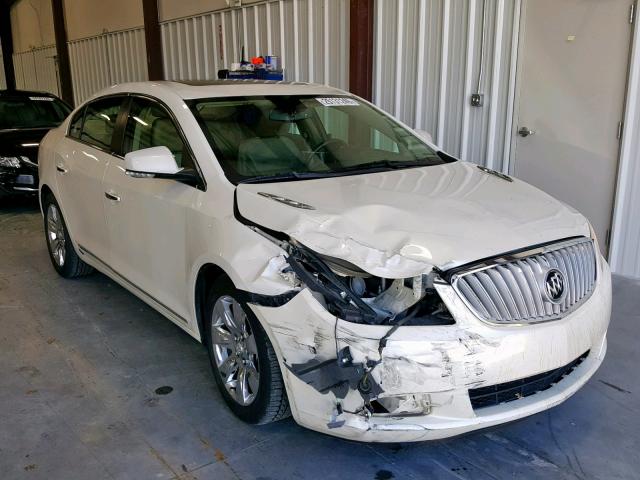 1G4GC5GG0AF258342 - 2010 BUICK LACROSSE C WHITE photo 1