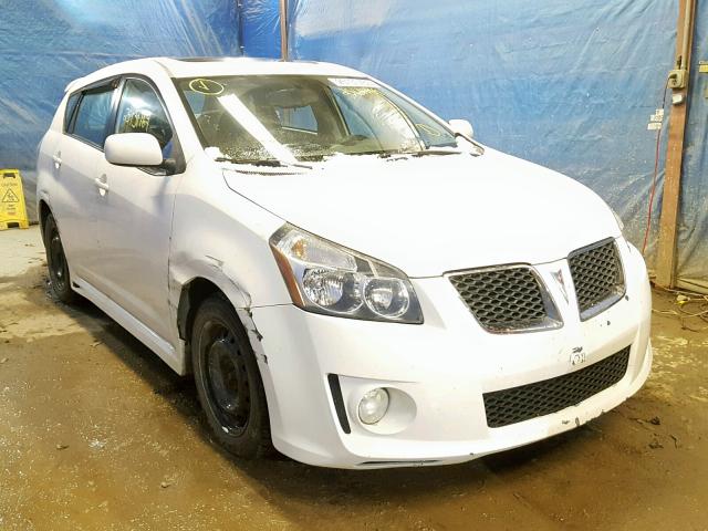 5Y2SN67029Z429975 - 2009 PONTIAC VIBE GT WHITE photo 1