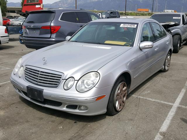 WDBUF56J96A770244 - 2006 MERCEDES-BENZ E 350 SILVER photo 2