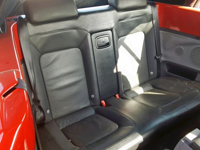 3VWCD31Y65M315278 - 2005 VOLKSWAGEN NEW BEETLE Qırmızı foto 6